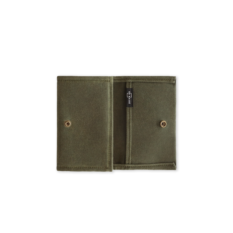 Waxed Canvas Fly Wallet for Fly Fishing