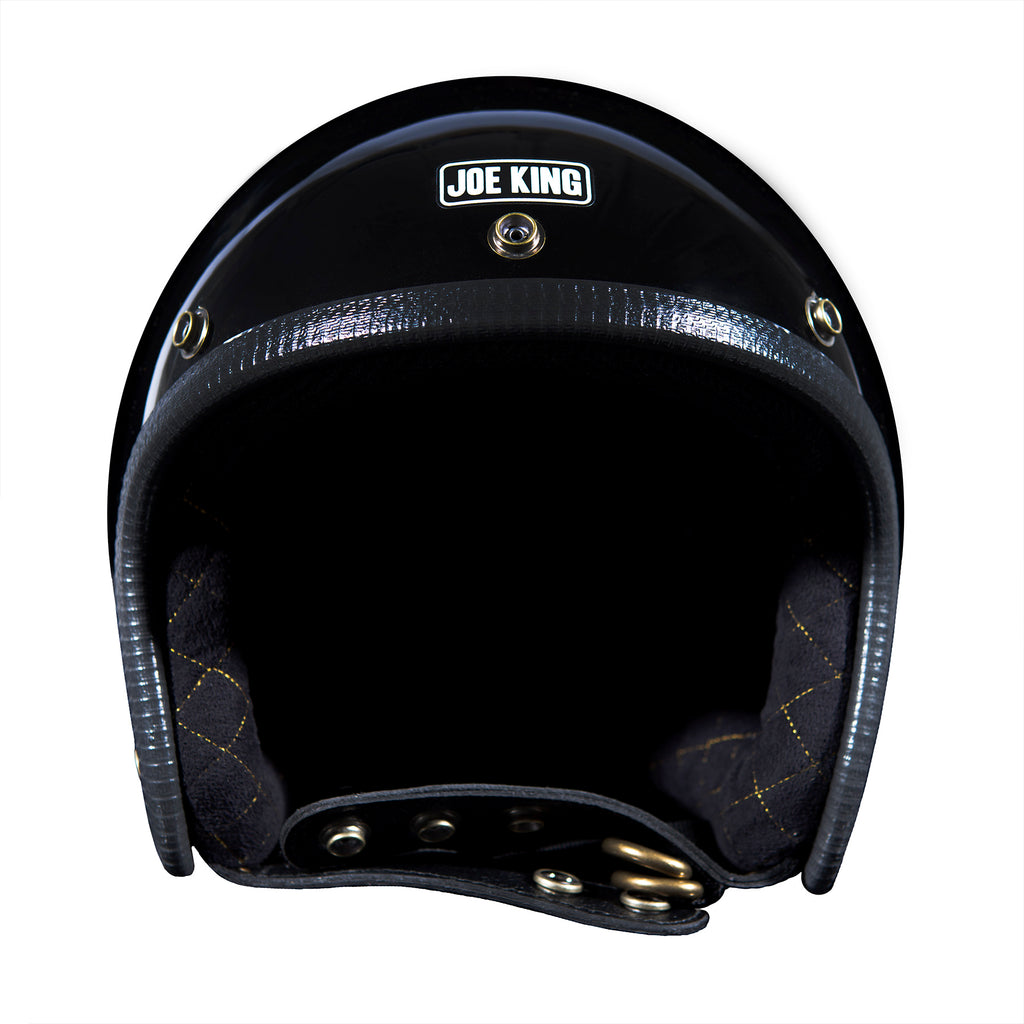 black and gold motorcycle king helmet JOE KING X EN MASSE HELMET – SHOPENMASSE
